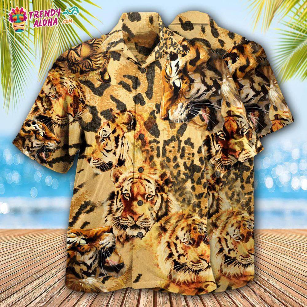 Tiger Stay Cool Hawaiian Shirt – Trendy Aloha