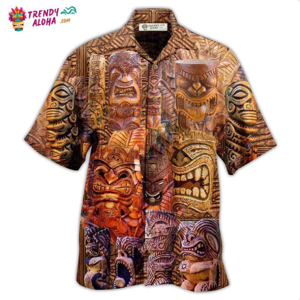 Tiki Hula Dancing Hawaii Shirt main image 1