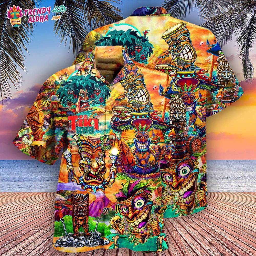 Tiki May The Aloha Spirits Follow You Home Hawaiian Shirt – Trendy Aloha