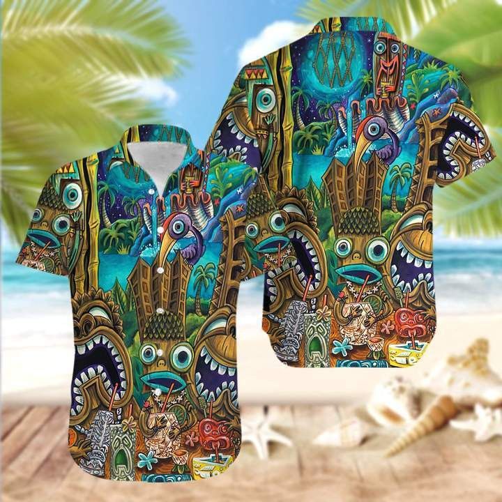 Tiki Tiki Tiki Can’t You See Trendy Hawaiian Shirt
