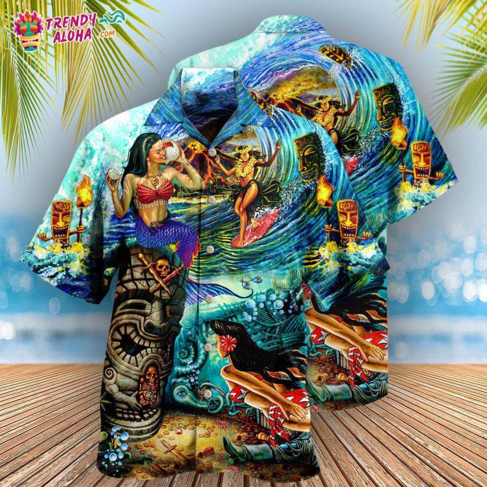 Tiki You Had Me At Aloha Hawaiian Shirt – Trendy Aloha