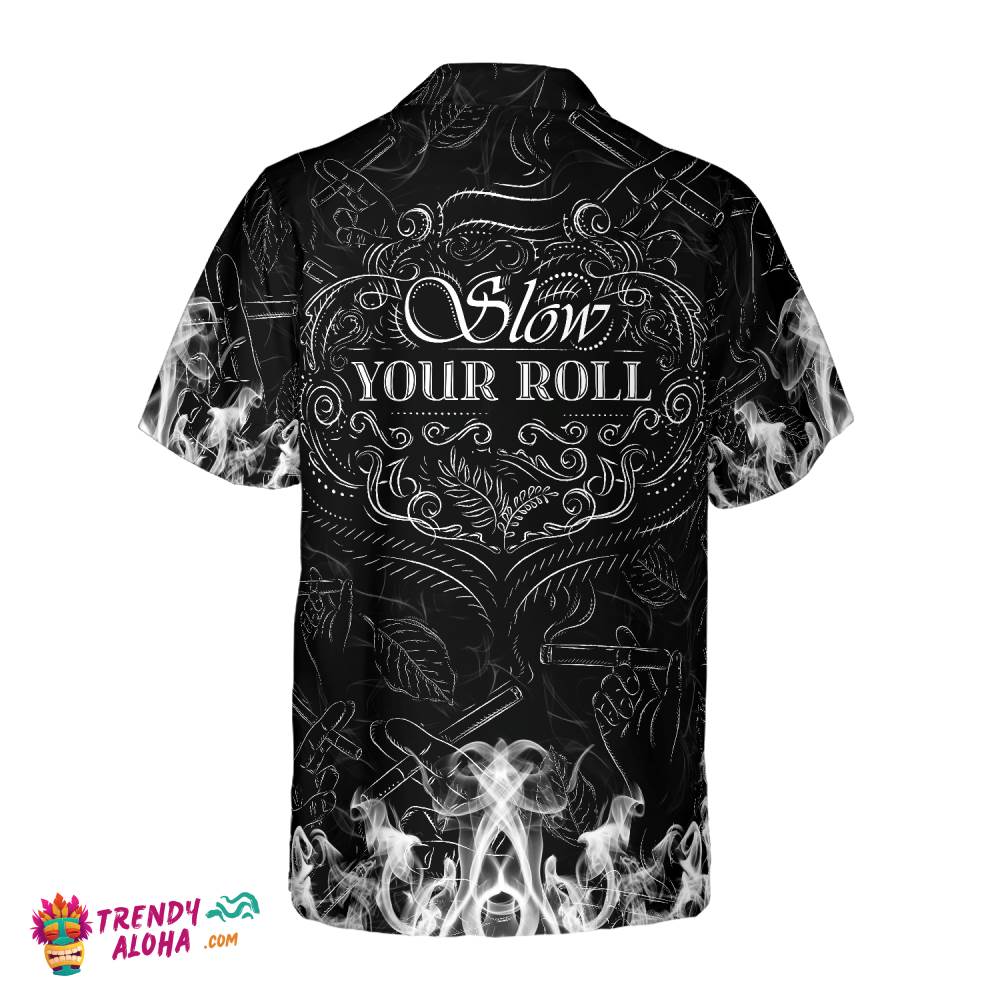 Tobacco Seamless Pattern Hawaiian Shirt