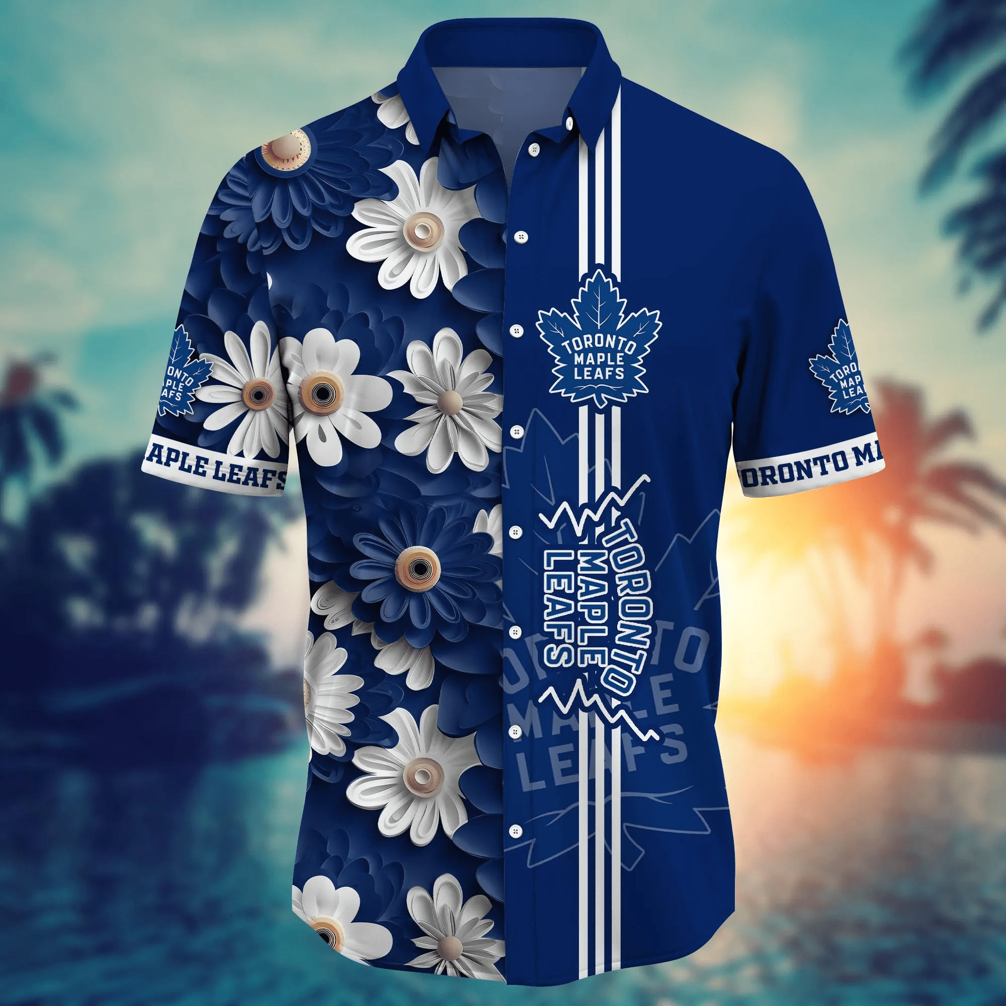 Toronto Maple Leafs NHL Hawaiian Shirt Beach Days International Sport Shirts