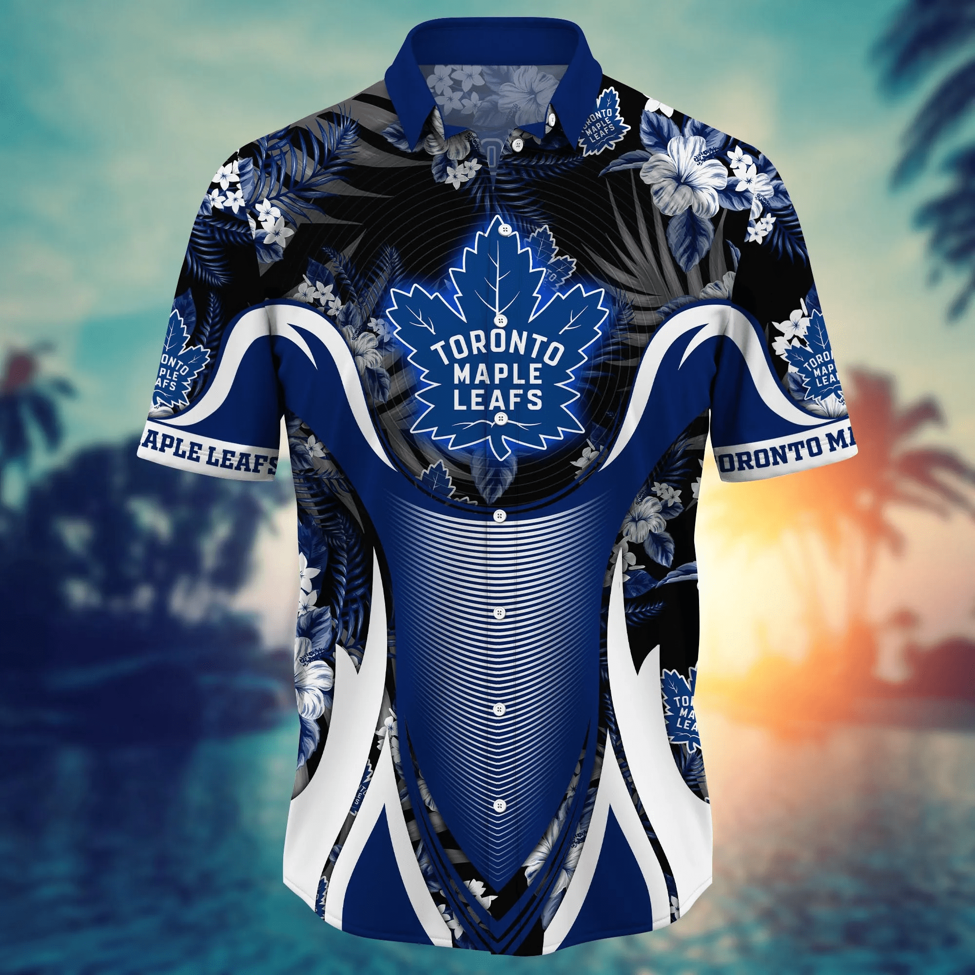 Toronto Maple Leafs NHL Hawaiian Shirt Mosquito Bites Aloha Shirt