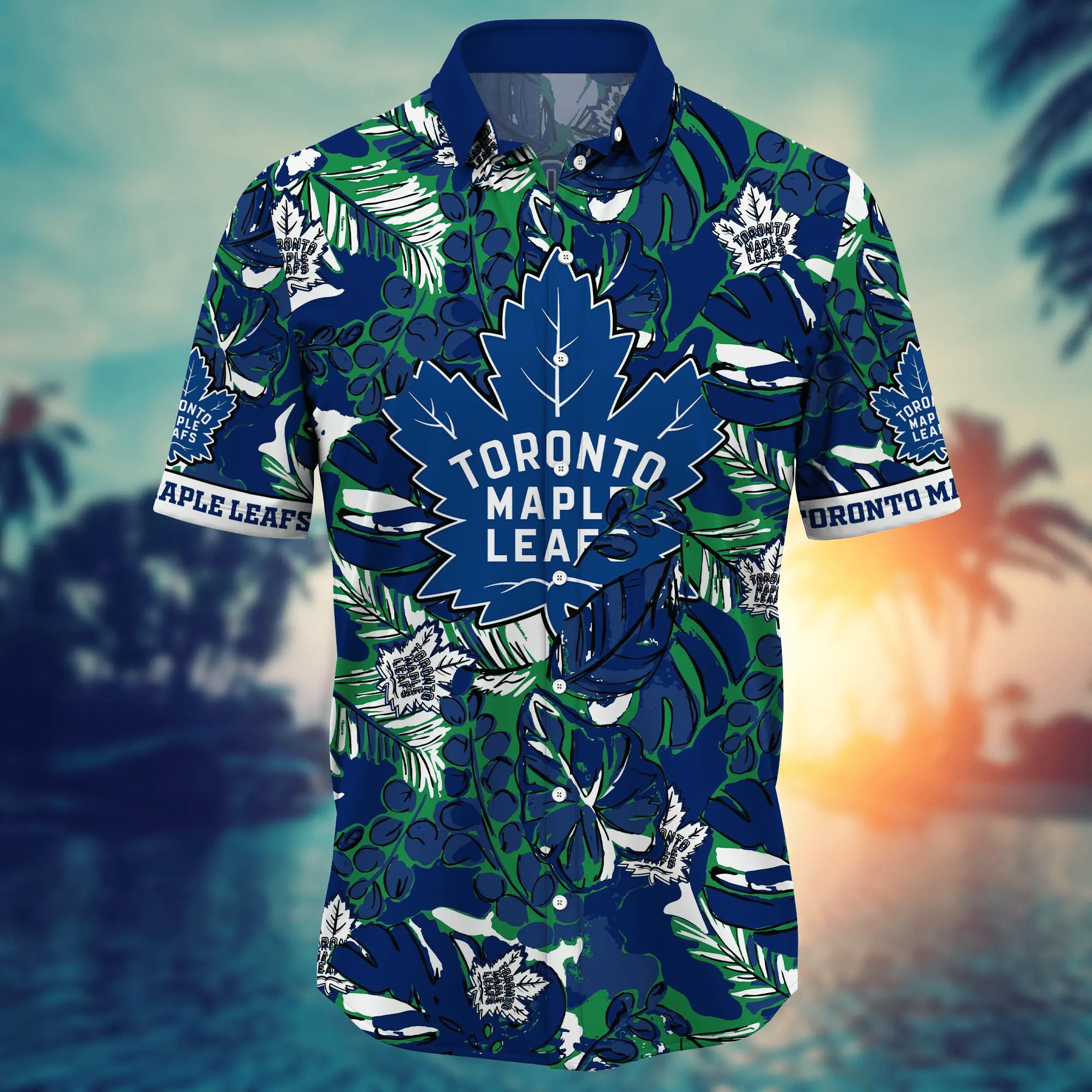 Toronto Maple Leafs NHL Hawaiian Shirt Summery Aloha Shirt