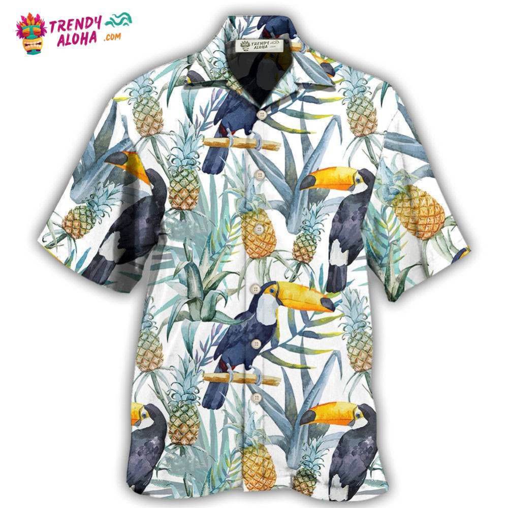 Toucan Tropical Bird Basic Hawaiian Shirt – Trendy Aloha Toucan Tropical Bird Basic Hawaiian Shirt – Trendy Aloha