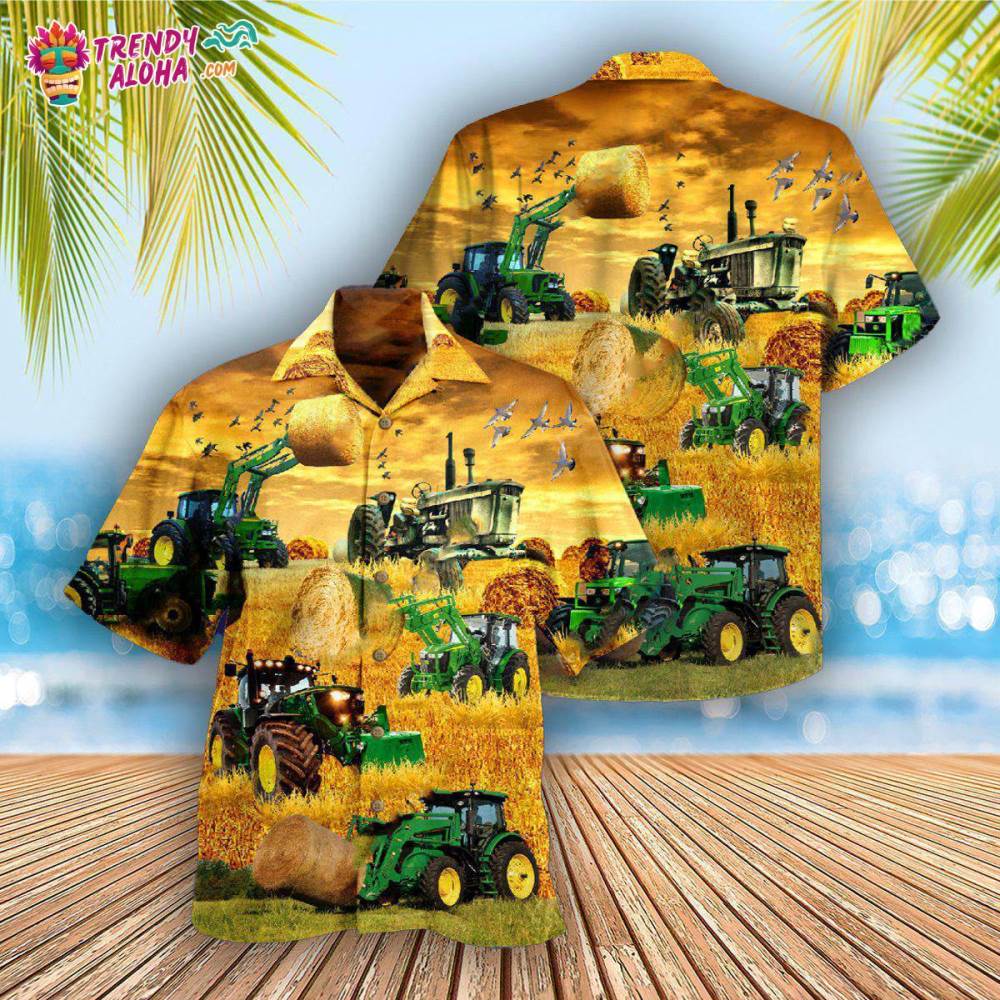 Tractor Better On The Farm Hawaiian Shirt – Trendy Aloha