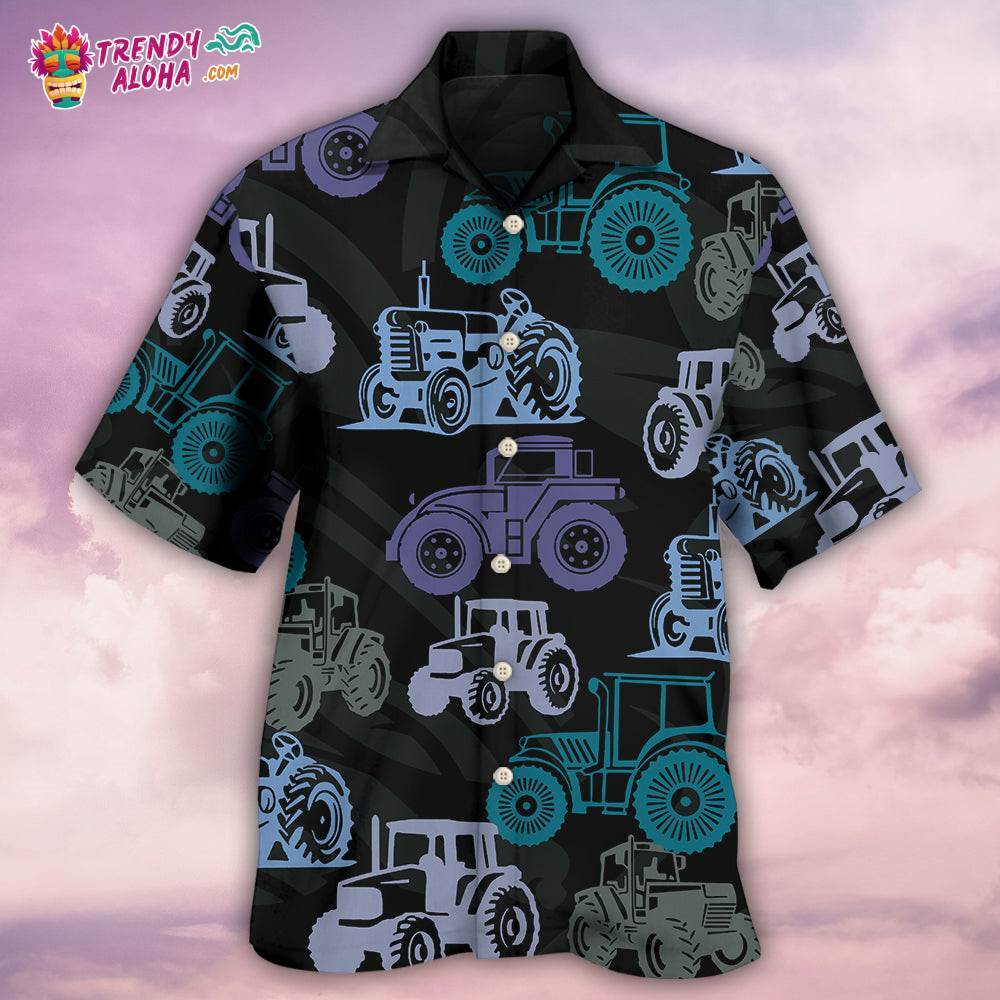 Tractor Farm Basic Farmer Hawaiian Shirt – Trendy Aloha