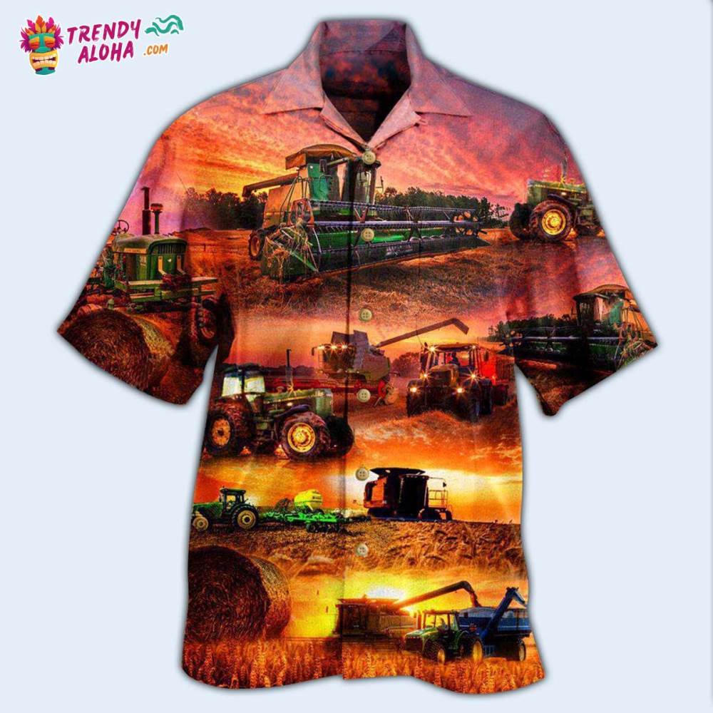 Tractor Farm The Harvest Is Great And Plentiful Hawaiian Shirt – Trendy Aloha