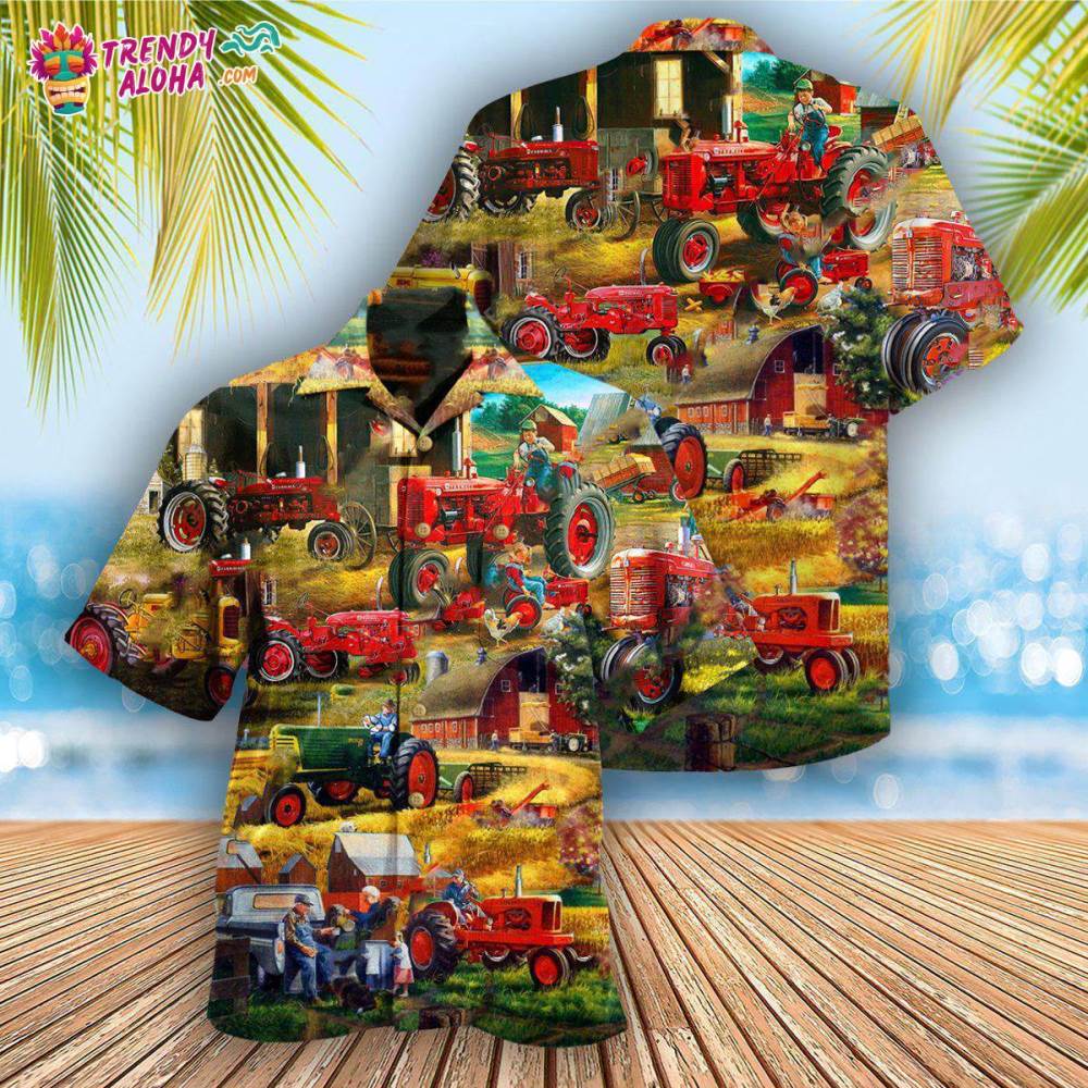 Tractor Just One More Tractor I Promise Just One Hawaiian Shirt – Trendy Aloha