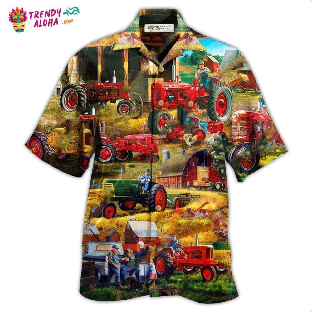 Tractor Just One More Tractor I Promise Just One Hawaiian Shirt – Trendy Aloha Tractor Just One More Tractor I Promise Just One Hawaiian Shirt – Trendy Aloha