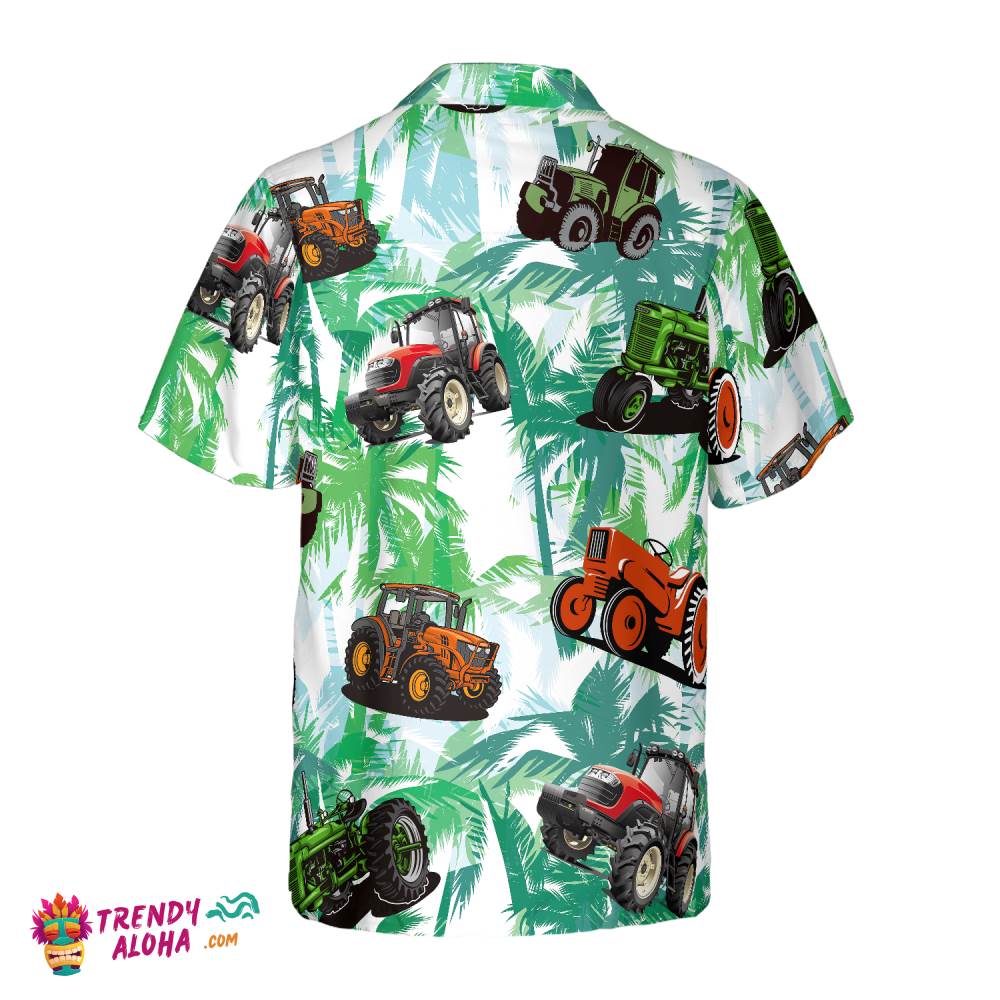 Tractors Tropical Summer Hawaiian Shirt