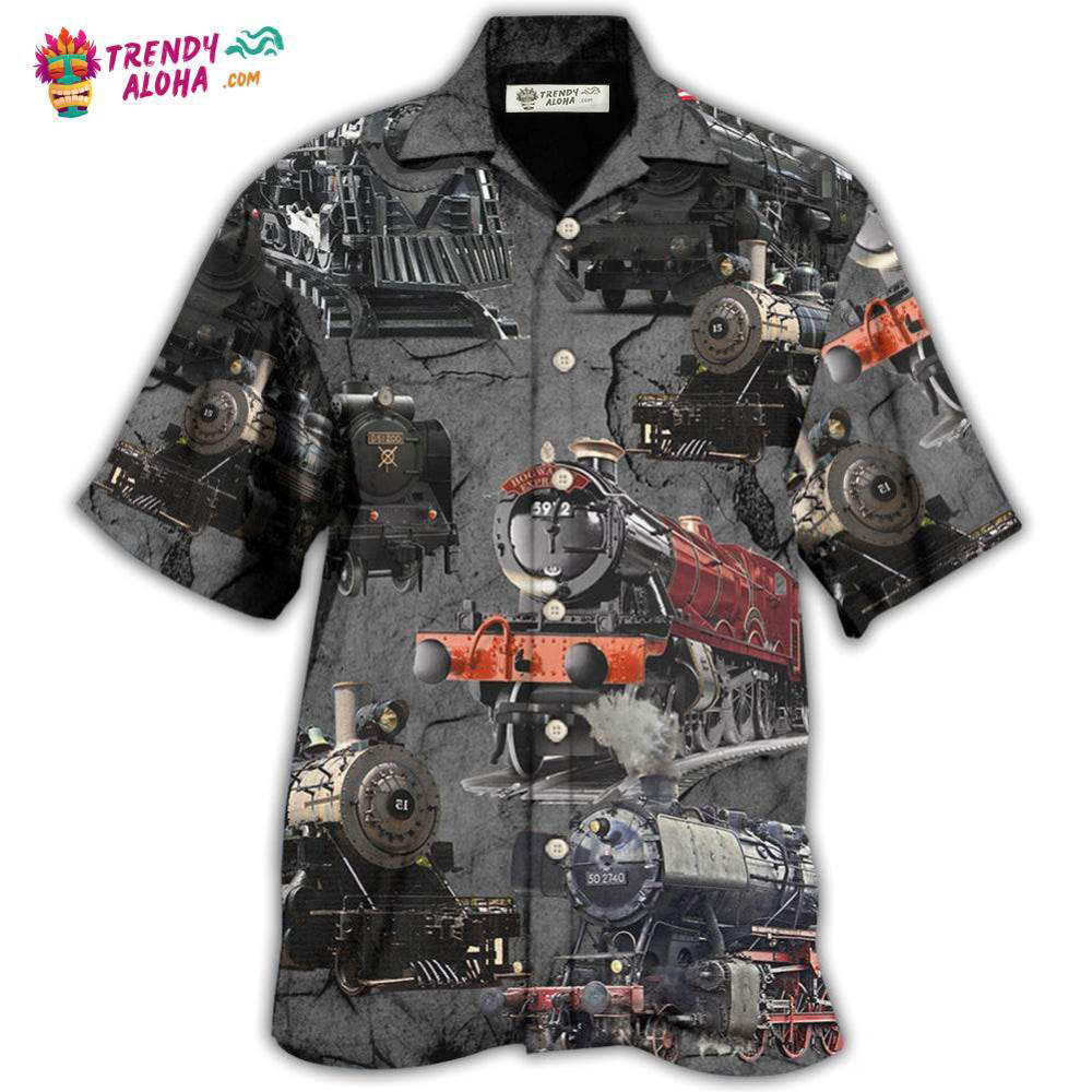 Train Cool Style Hawaiian Shirt – Trendy Aloha Train Cool Style Hawaiian Shirt – Trendy Aloha