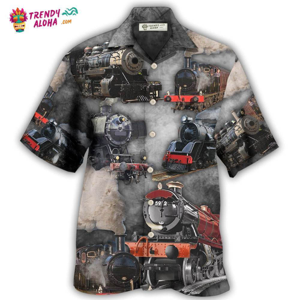 Train Going To A Mysterious Land Hawaiian Shirt – Trendy Aloha Train Going To A Mysterious Land Hawaiian Shirt – Trendy Aloha
