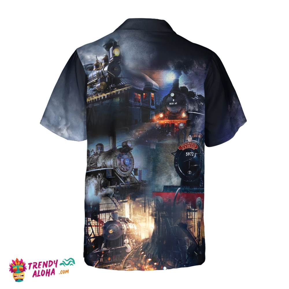 Train Locomotive Hawaiian Shirt