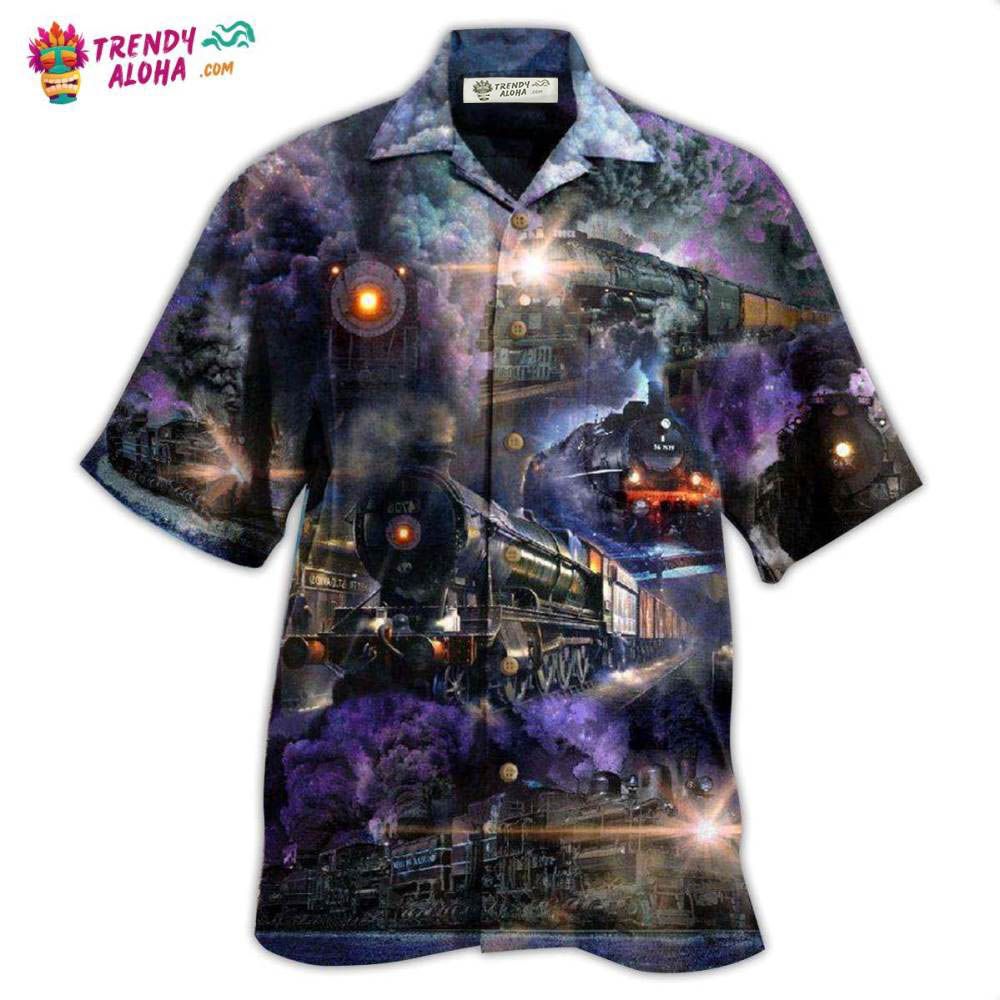 Train The Bilowing Hawaiian Shirt – Trendy Aloha Train The Bilowing Hawaiian Shirt – Trendy Aloha