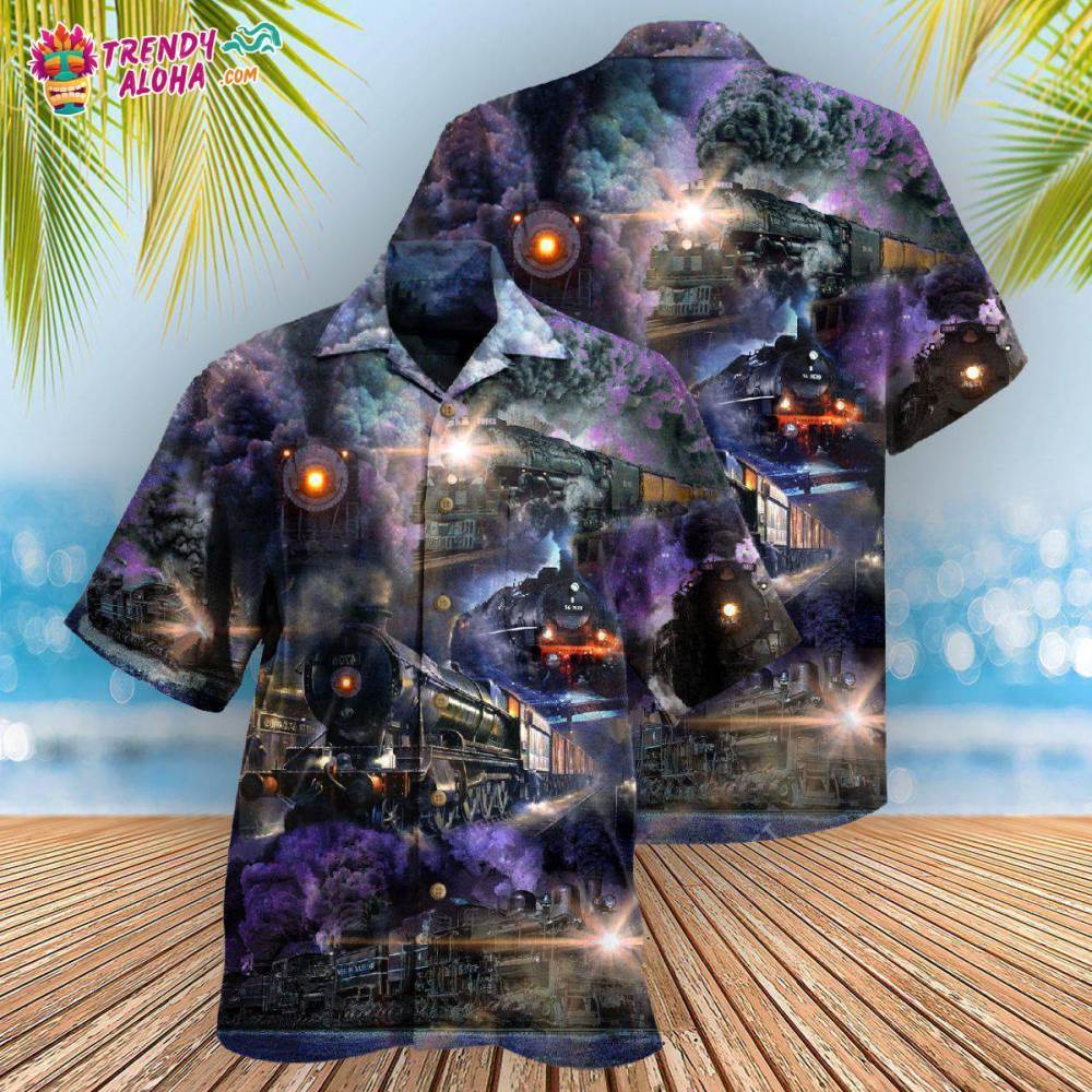 Train The Bilowing Hawaiian Shirt – Trendy Aloha