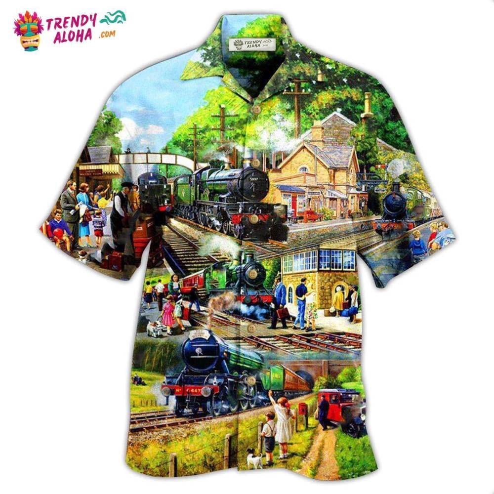 Train Track Full Of Possibilities And Happiness Hawaiian Shirt – Trendy Aloha Train Track Full Of Possibilities And Happiness Hawaiian Shirt – Trendy Aloha
