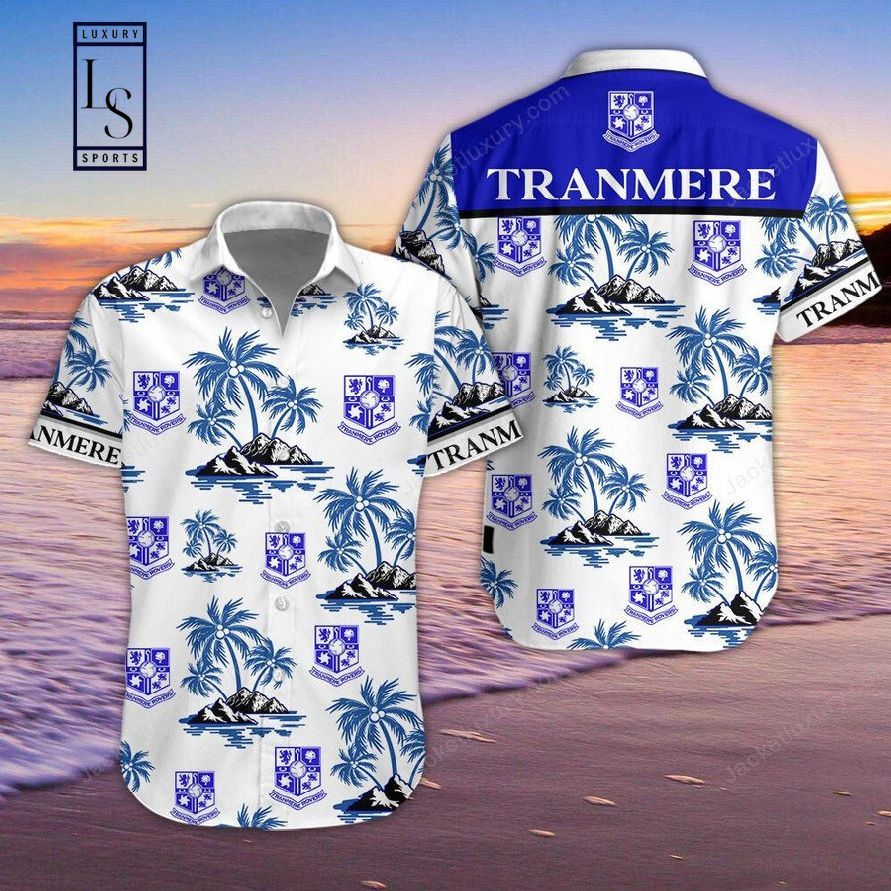 Tranmere Soccer Essence in a Vibrant Hawaiian Shirt