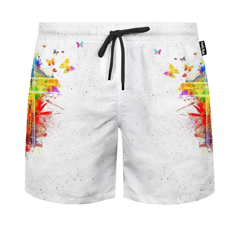 Transcendent Seascapes: Surrendering to Jesus’ Love on Beach Shorts Transcendent Seascapes: Surrendering to Jesus’ Love on Beach Shorts