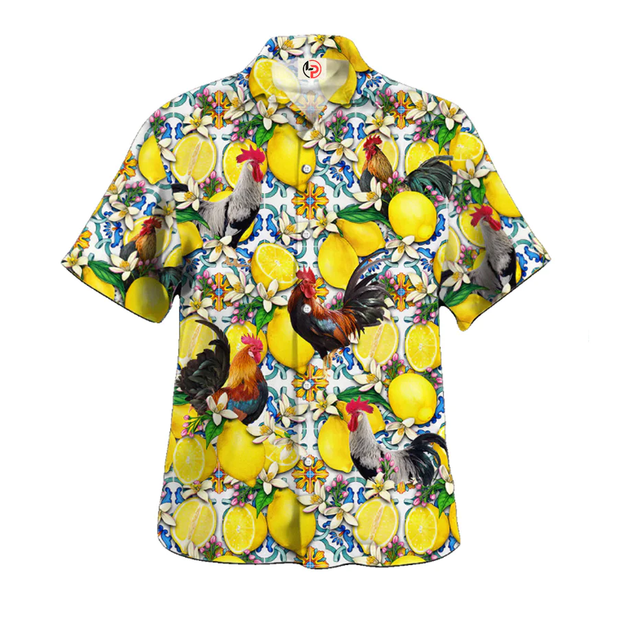 Trendy Hawaiian Shirt For Farm Lovers, Rooster Trendy Hawaiian Shirt For Men And Woman Clothing For Summer