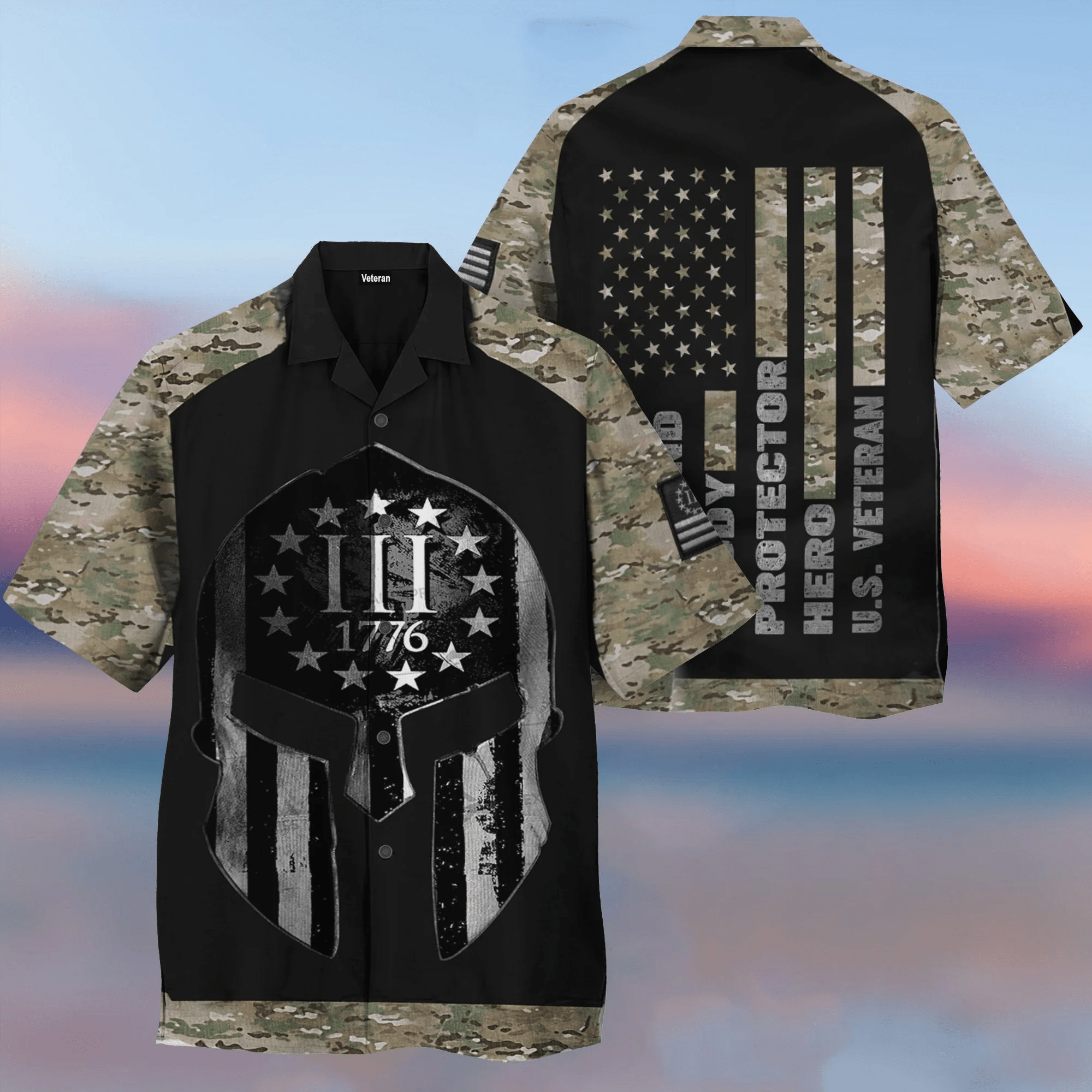 Tribute to Soldier US Army Veteran Hawaiian Shirt