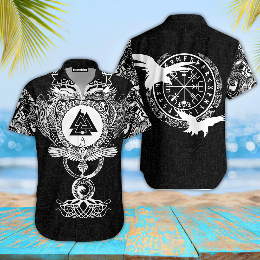 Tribute to the Norse Viking Legends Hawaiian Shirt