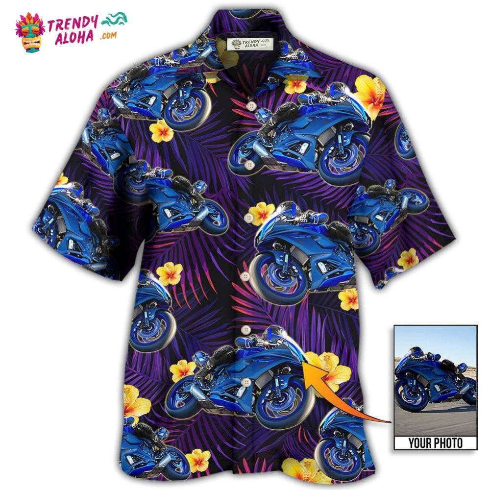 Trooper Motorcycle Tropical Custom Photo Hawaiian Shirt – Trendy Aloha Trooper Motorcycle Tropical Custom Photo Hawaiian Shirt – Trendy Aloha