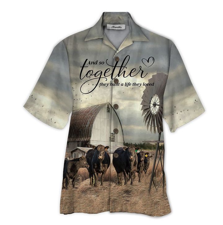 Tropical 3D Farm Cow Trendy Hawaiian Shirt, Cow Trendy Hawaiian Shirt For Summer Gifts Tropical 3D Farm Cow Trendy Hawaiian Shirt, Cow Trendy Hawaiian Shirt For Summer Gifts