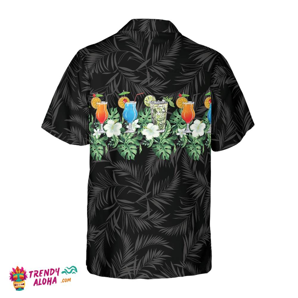 Tropical Aloha Bartender Shirt For Men Hawaiian Shirt