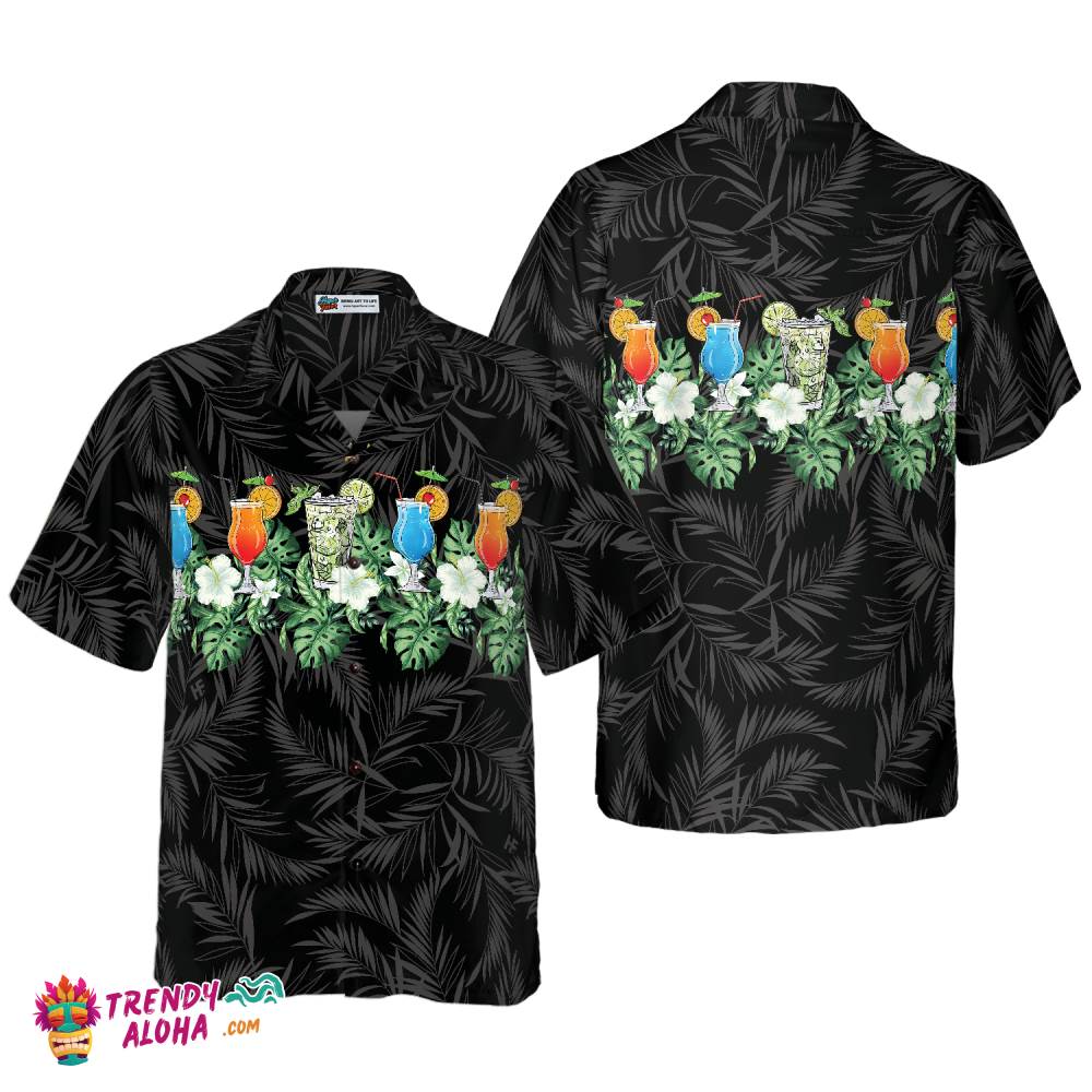 Tropical Aloha Bartender Shirt For Men Hawaiian Shirt Tropical Aloha Bartender Shirt For Men Hawaiian Shirt