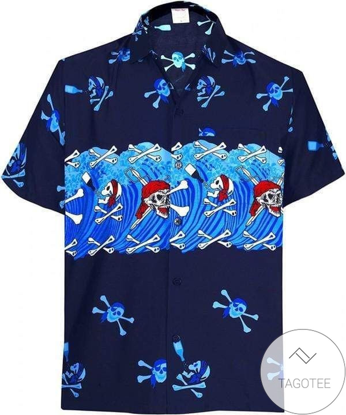 Tropical Beach Skull Design Hawaiian Shirt Elegance Exclusive Style