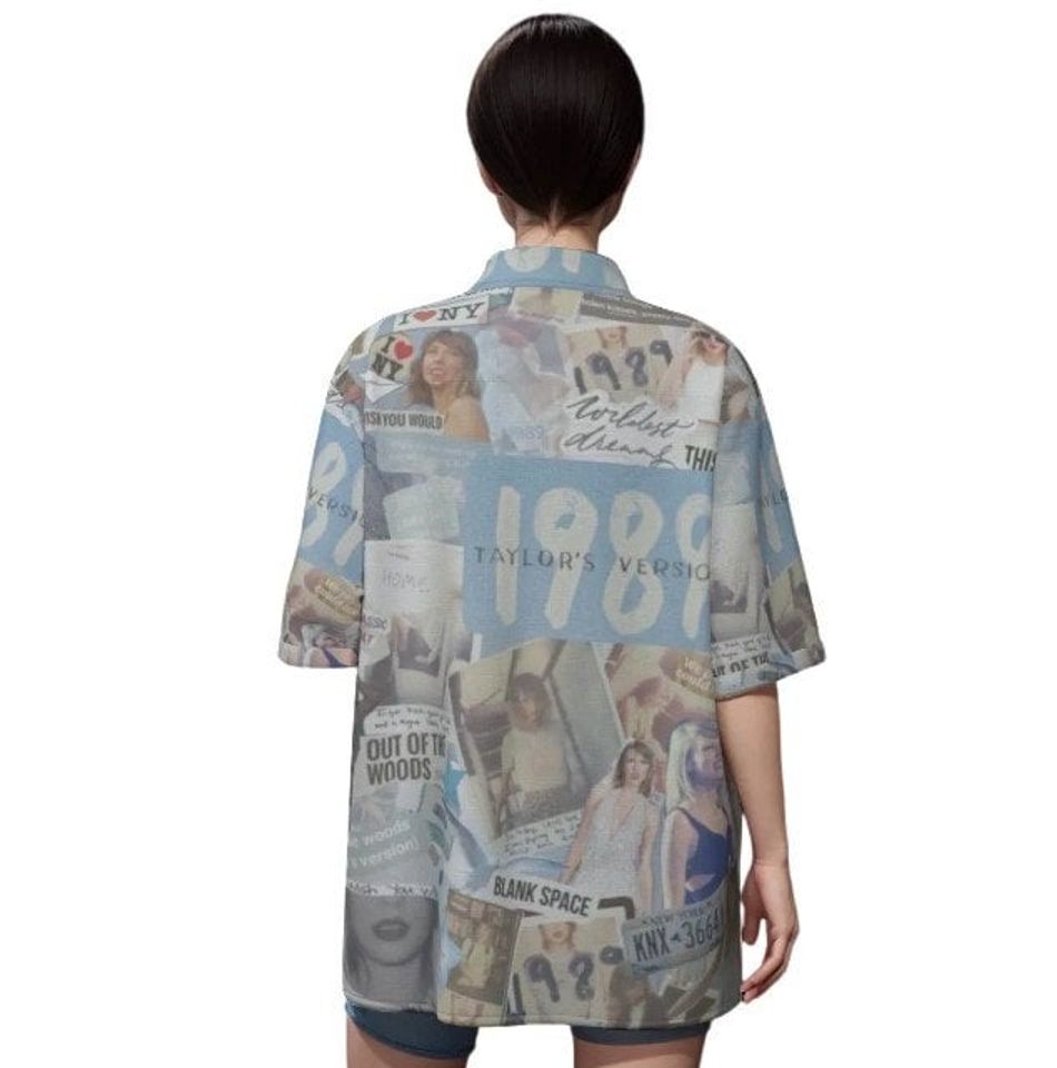 Tropical Beach Taylor Swift Hawaiian Shirt – Summer Concert for Swifties