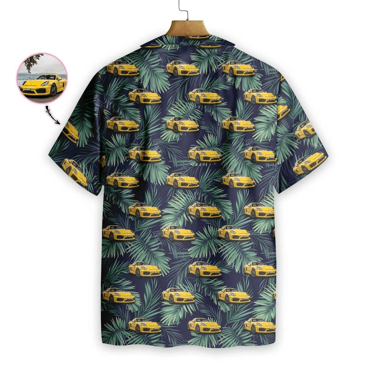 Tropical Car Custom Hawaiian Shirt