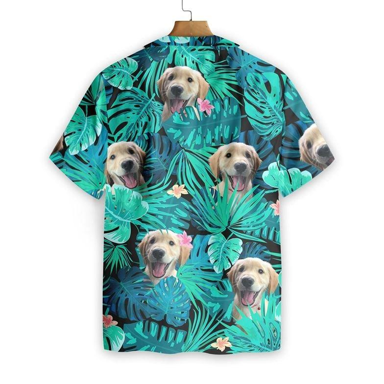 Tropical Dog Custom Hawaiian Shirt
