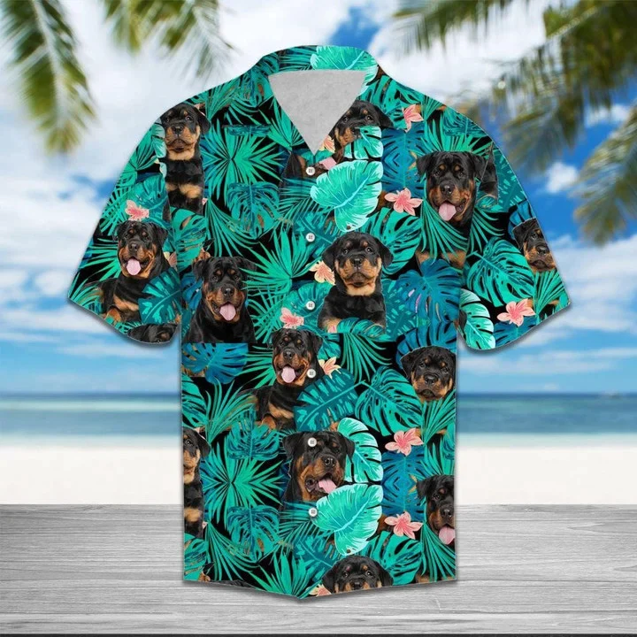 Tropical Elegance: Oceanic Turtle Watercolor Trendy Hawaiian Shirt