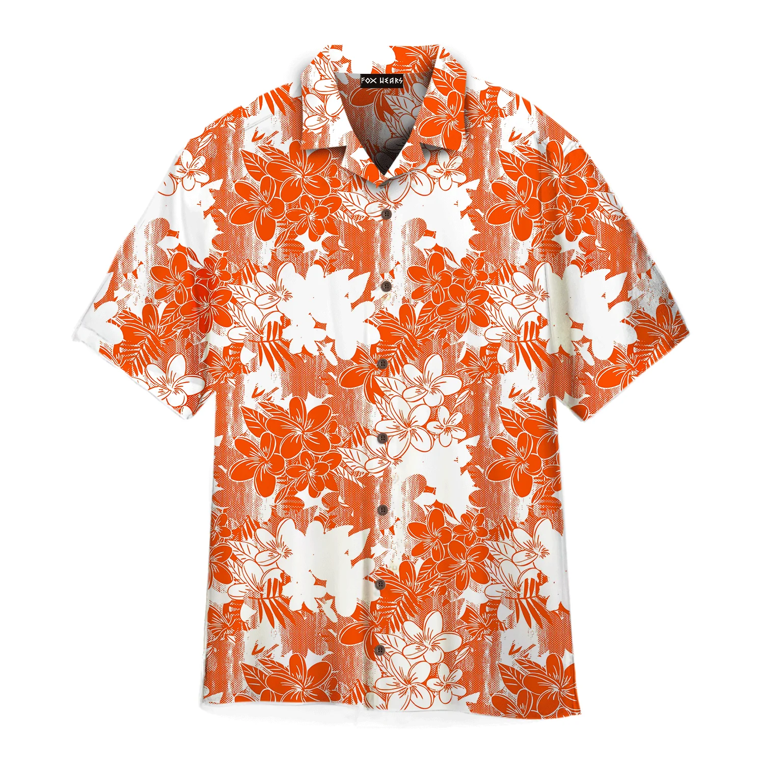 Tropical Floral Flower Hawaiian Shirt For Aloha Shirt