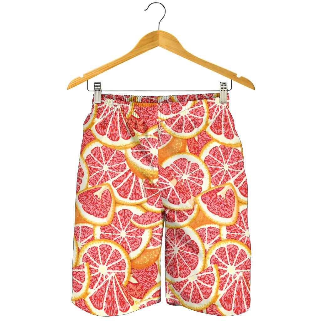 Tropical Grapefruit Pattern For Men Women Kid Shorts