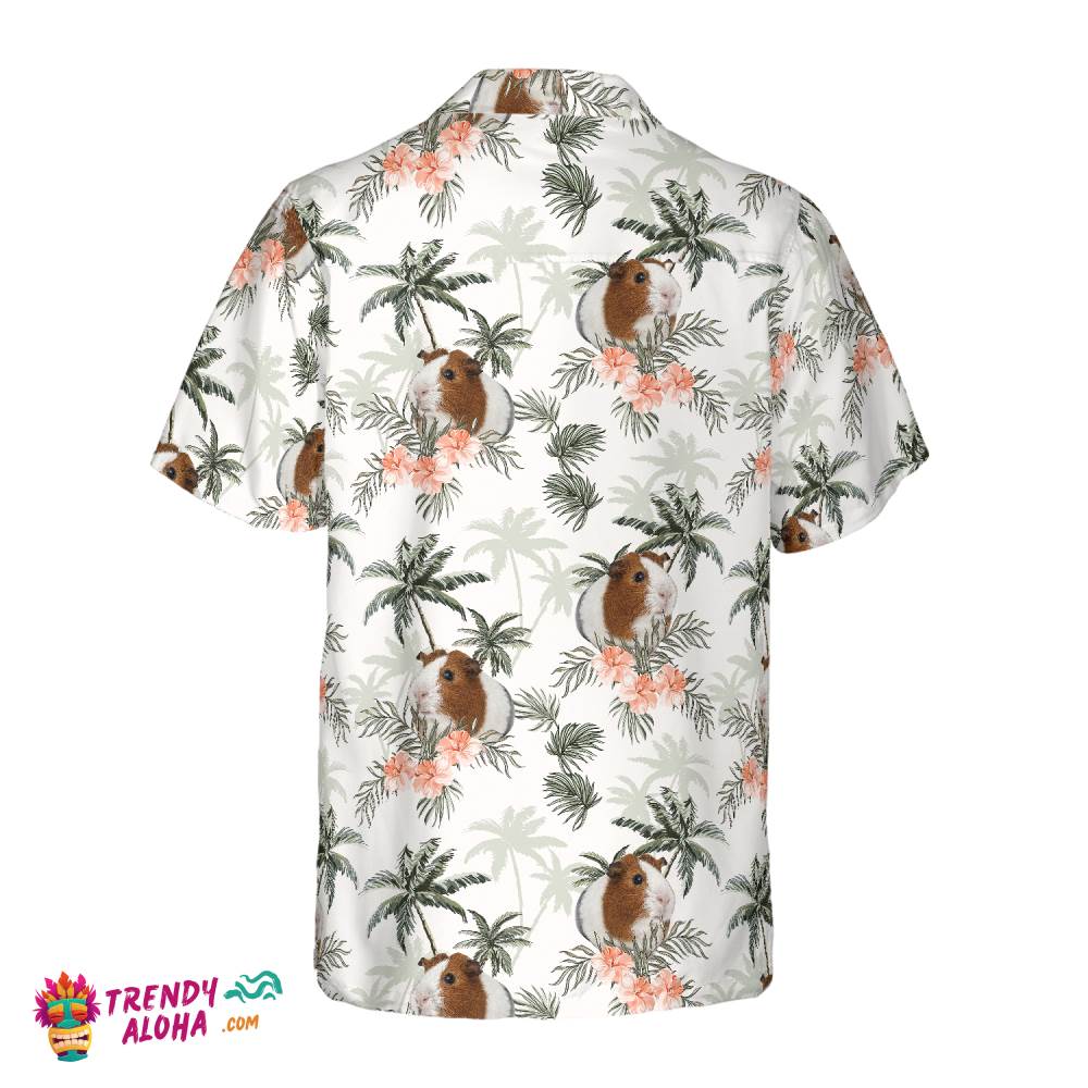 Tropical Guinea Pig Shirt For Men Hawaiian Shirt