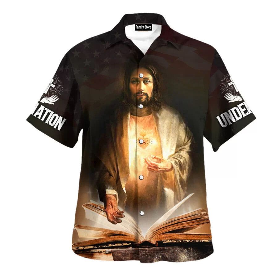 Tropical Horizons: Communing with Jesus God Amidst Heavenly Aloha Shirt Tropical Horizons: Communing with Jesus God Amidst Heavenly Aloha Shirt
