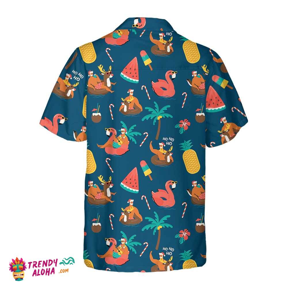 Tropical Hot Christmas Hawaiian Shirt, Funny Christmas Shirt, Gift For Christmas