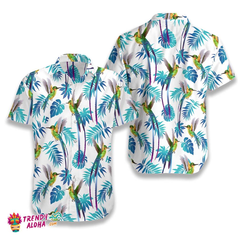 Tropical Hummingbird Hawaiian Shirt – Add Some Nature-Inspired Style To Your Wardrobe