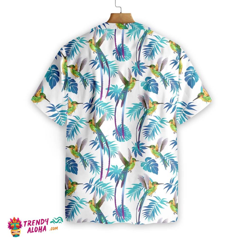 Tropical Hummingbird Hawaiian Shirt – Add Some Nature-Inspired Style To Your Wardrobe