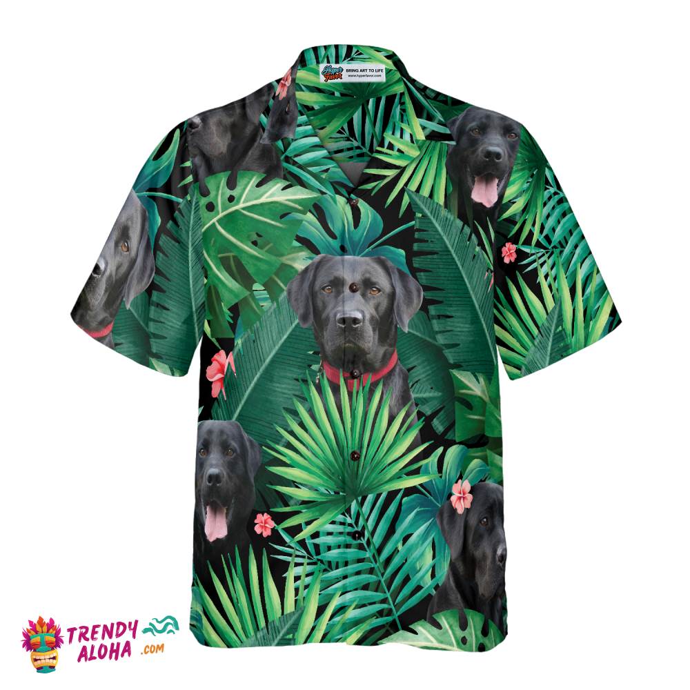 Tropical Labrador Hawaiian Shirt Tropical Labrador Hawaiian Shirt