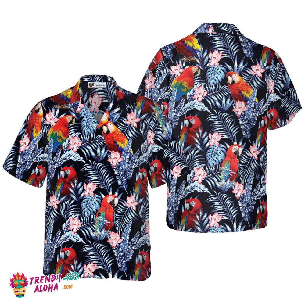 Tropical Parrot Hawaiian Shirt