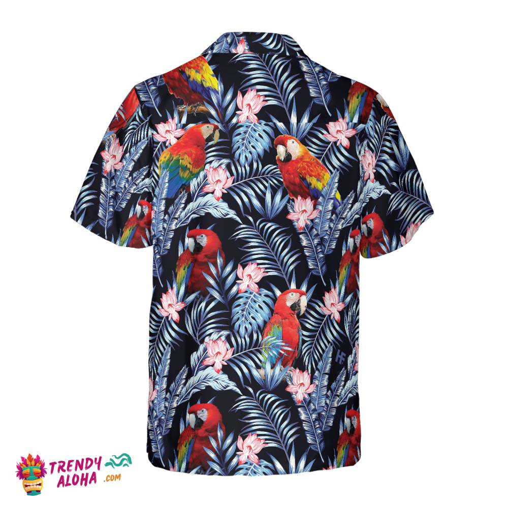 Tropical Parrot Hawaiian Shirt