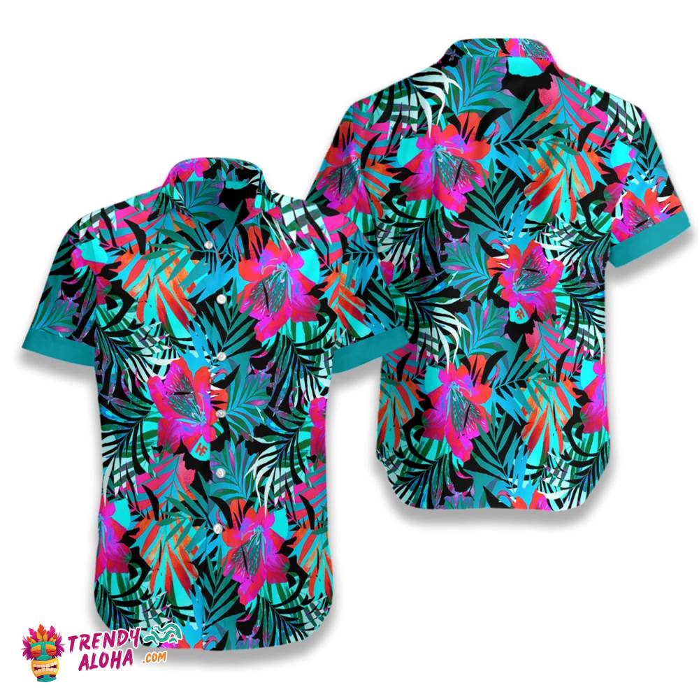 Tropical Seamless Pattern 6 Hawaiian Shirt Tropical Seamless Pattern 6 Hawaiian Shirt
