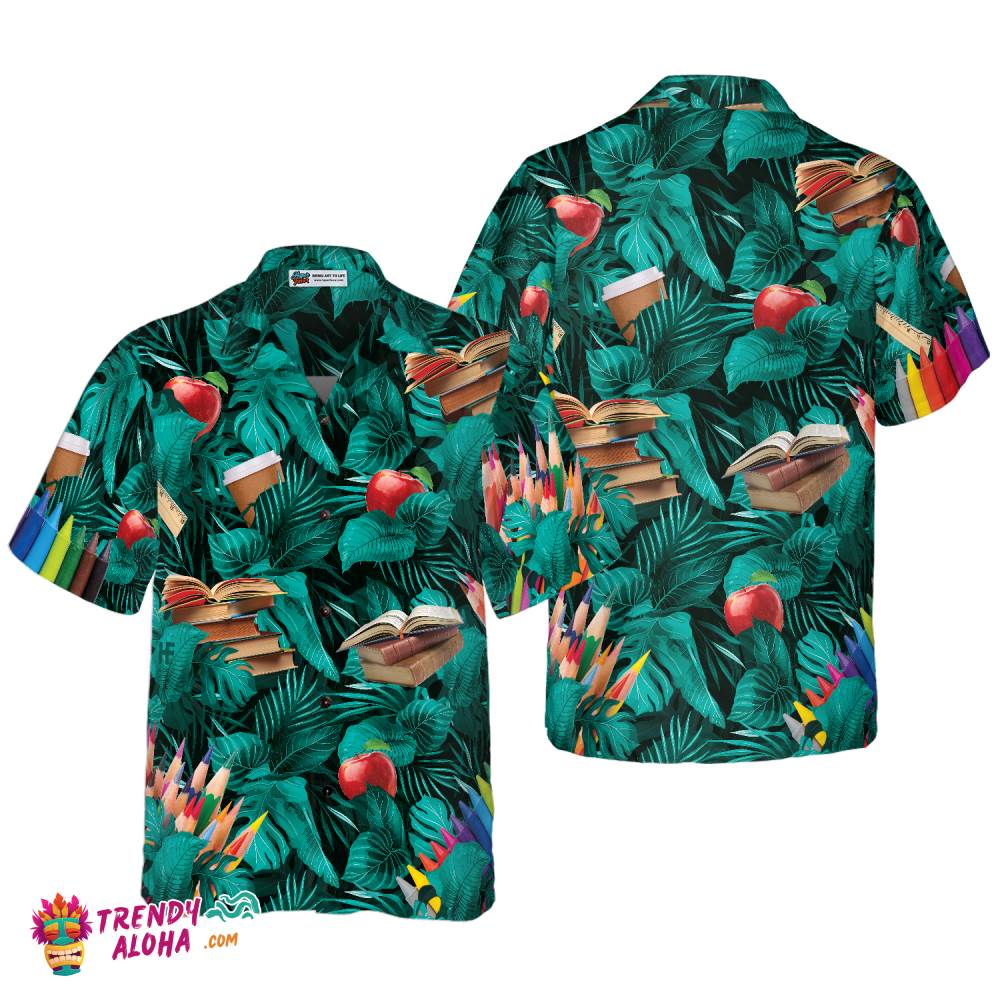 Tropical Teacher Hawaiian Shirt, Teacher Shirt For Men And Women, Best Gift For Teacher Tropical Teacher Hawaiian Shirt, Teacher Shirt For Men And Women, Best Gift For Teacher
