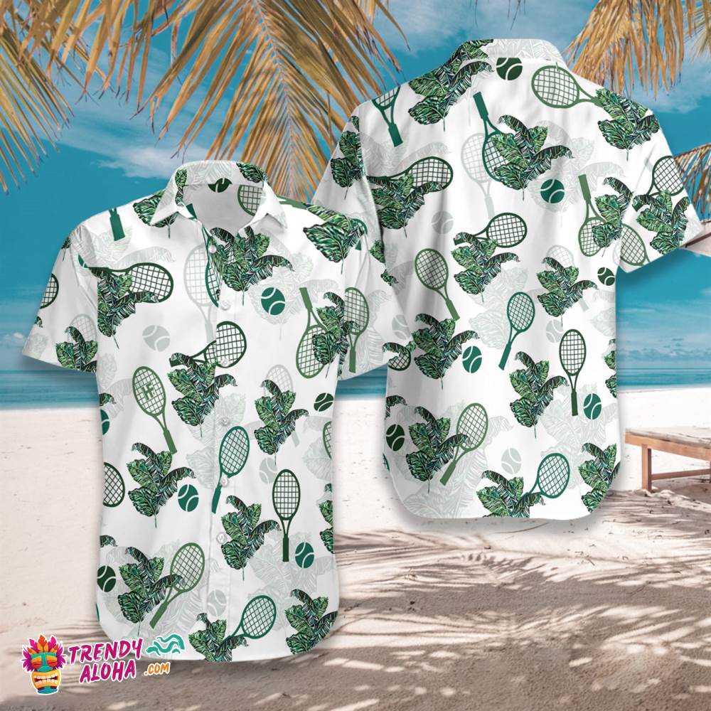 Tropical Tennis 2 Hawaiian Shirt