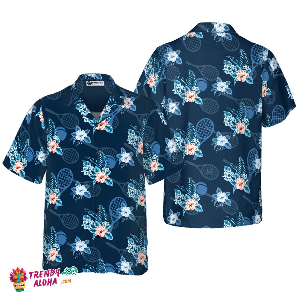 Tropical Tennis 3 Hawaiian Shirt Tropical Tennis 3 Hawaiian Shirt